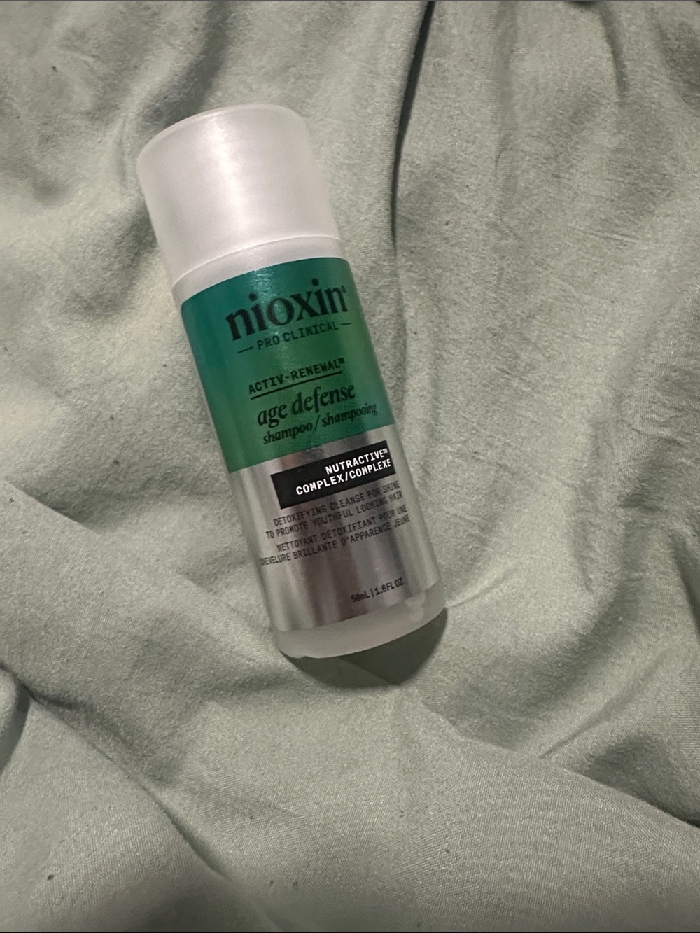 4/$15 Nioxin age defense shampoo